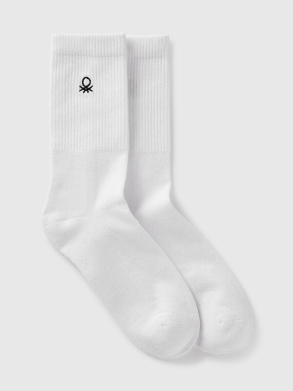 Chaussettes de sport en coton mélangé stretch