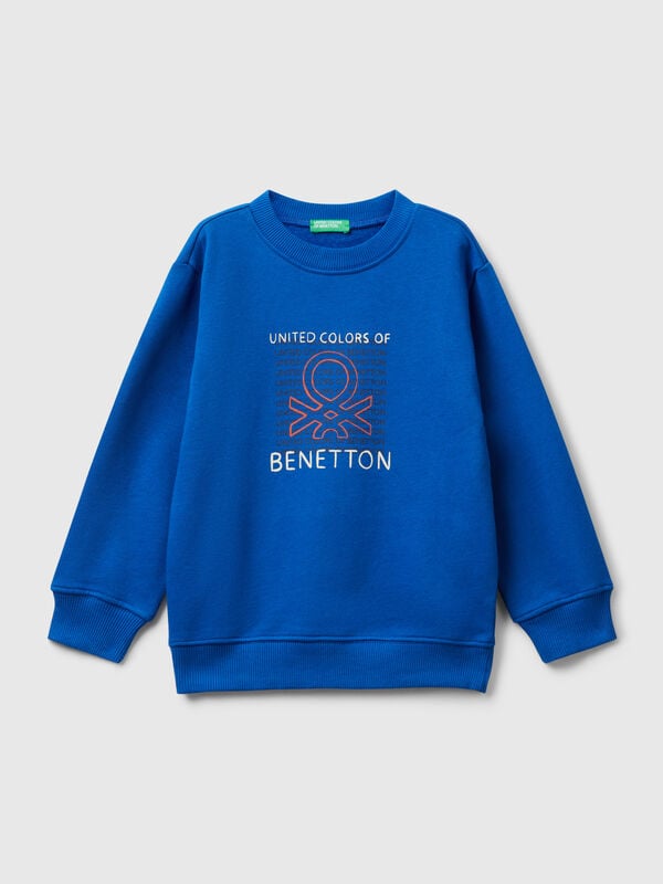Sweat-shirt coupe régulière avec imprimé Garçon