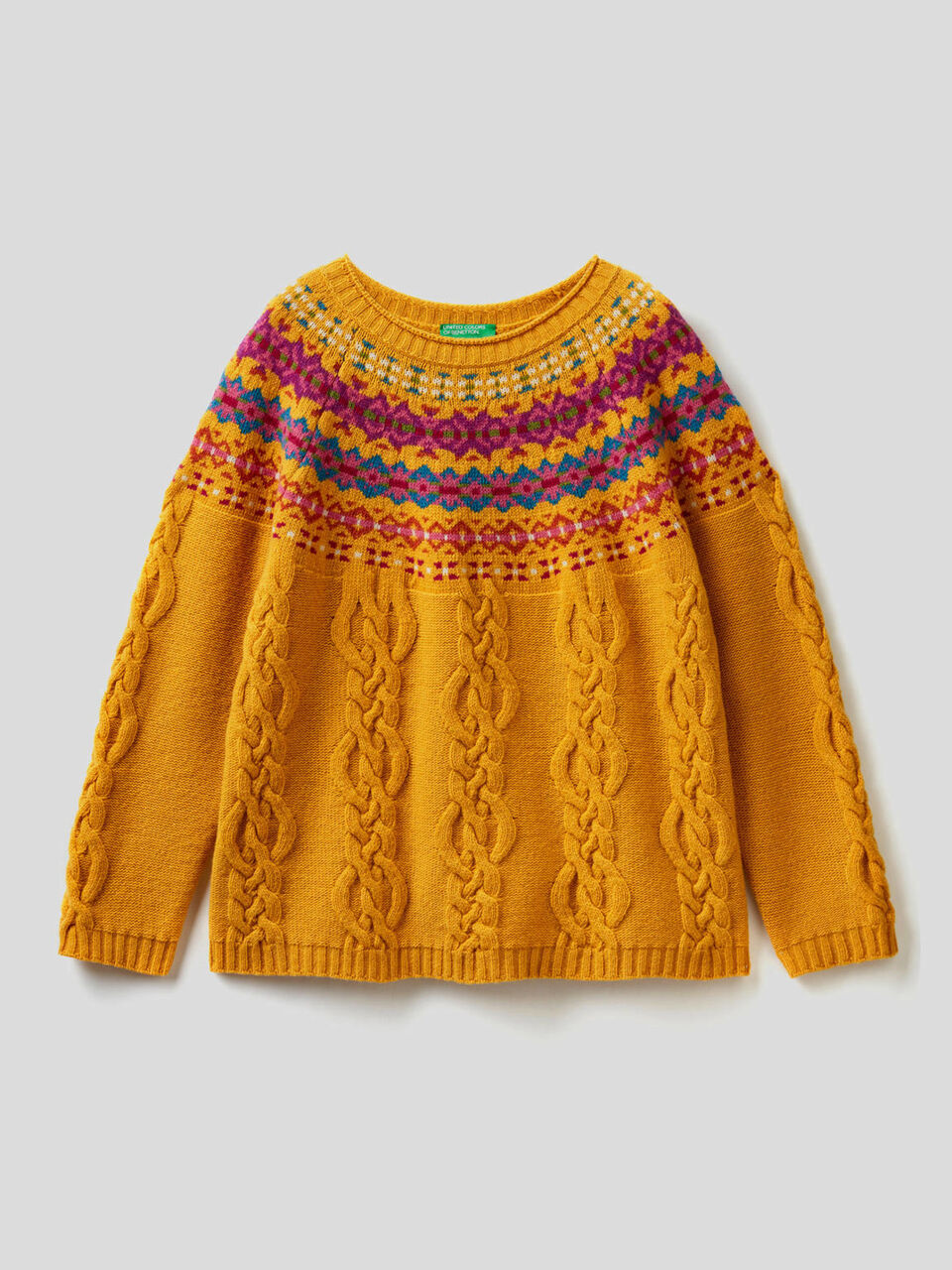 Pull en maille jacquard image number 1