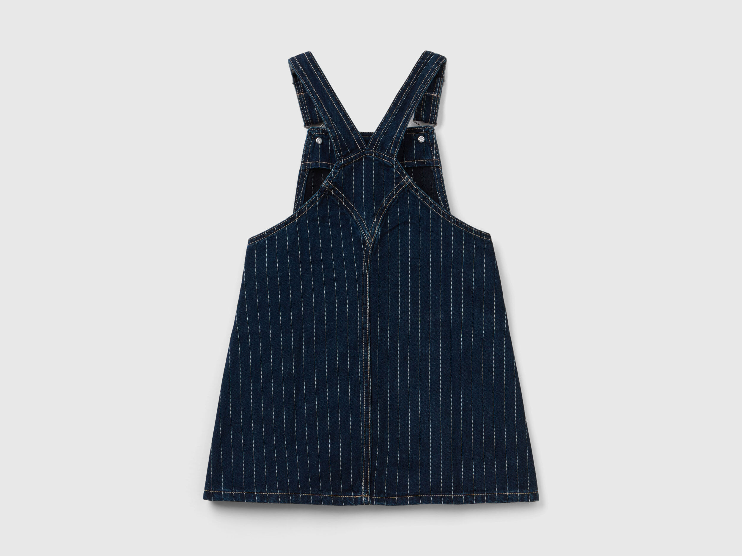 Robe salopette ray e en jeans