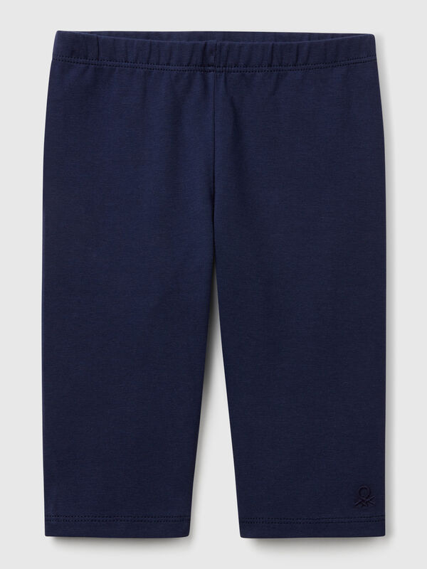 Legging 3/4 en coton stretch Filles