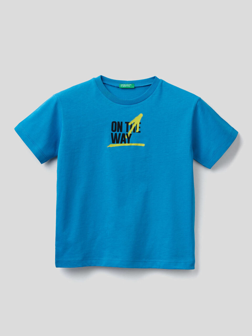 T-shirt en coton bio avec imprimé image number 1