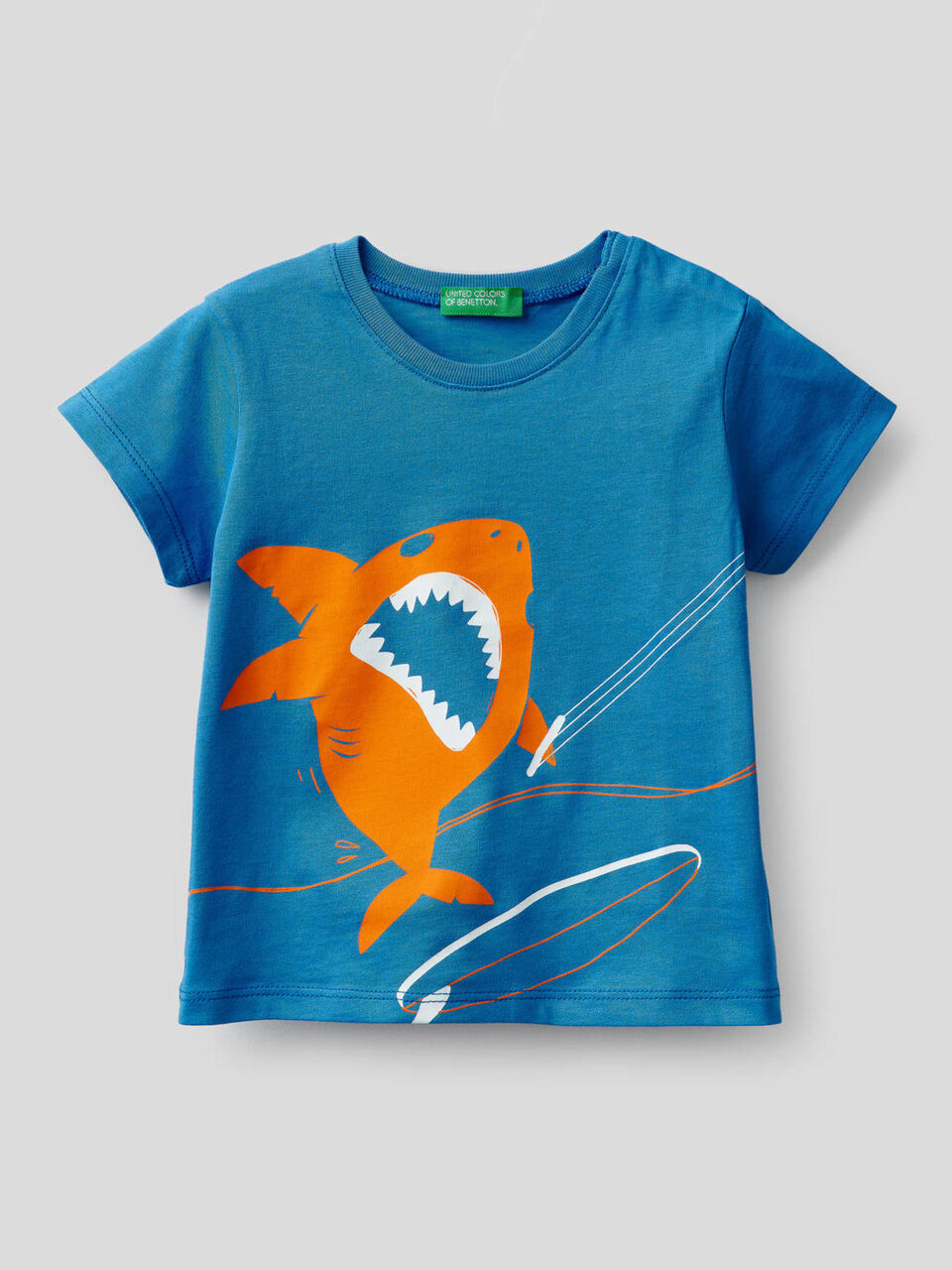 T-shirt en pur coton avec imprimé image number 1