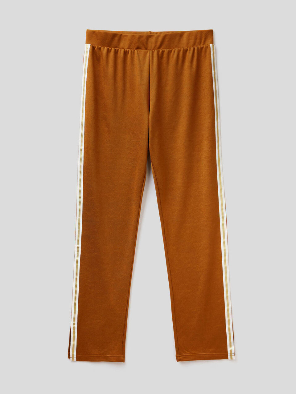 Pantalon avec bande de couleur contrastée image number 1