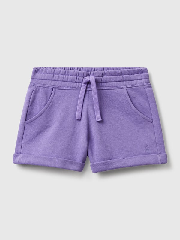 Short en molleton 100% coton Filles