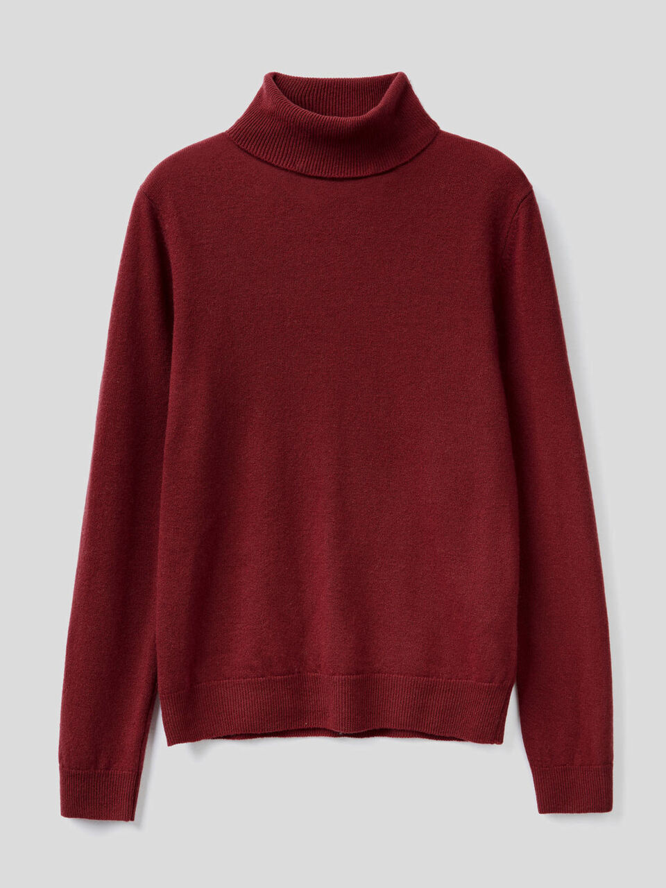 Pull chaud col roulé en pure laine vierge image number 1