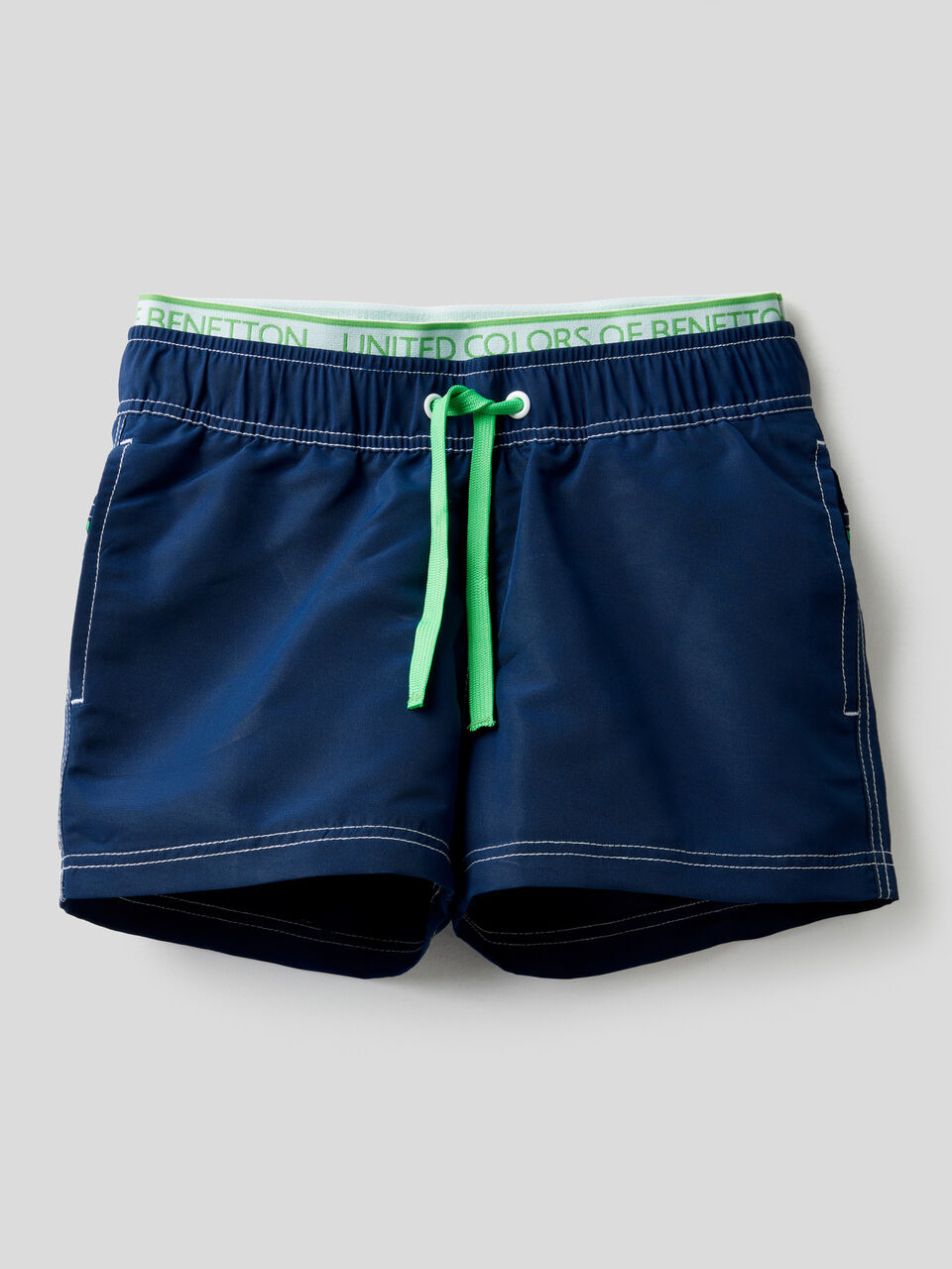 Boxer de bain avec élastique à logo image number 1