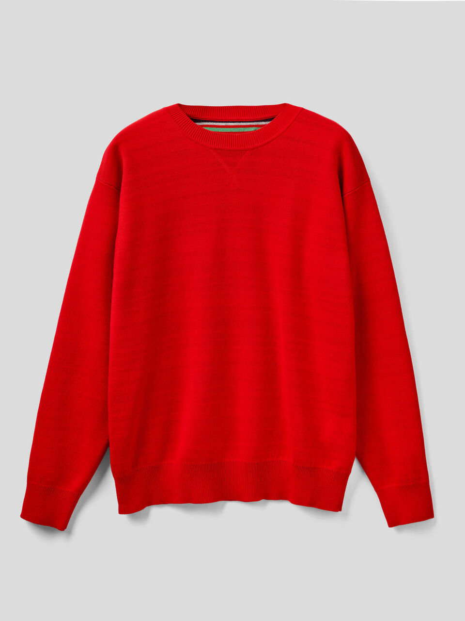 Pull réversible en coton tricot image number 1