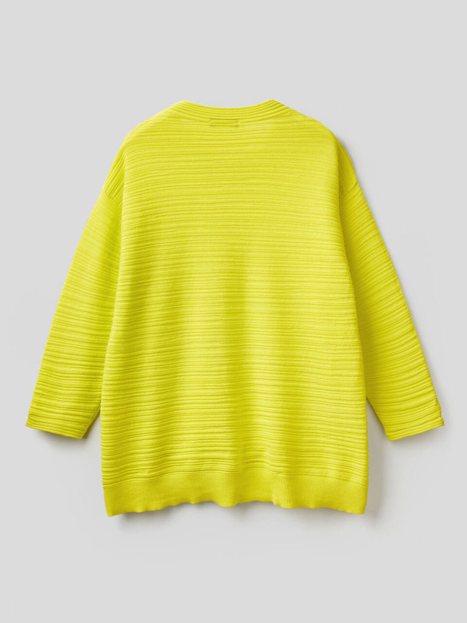 Pull texturé en 100% coton image number 2