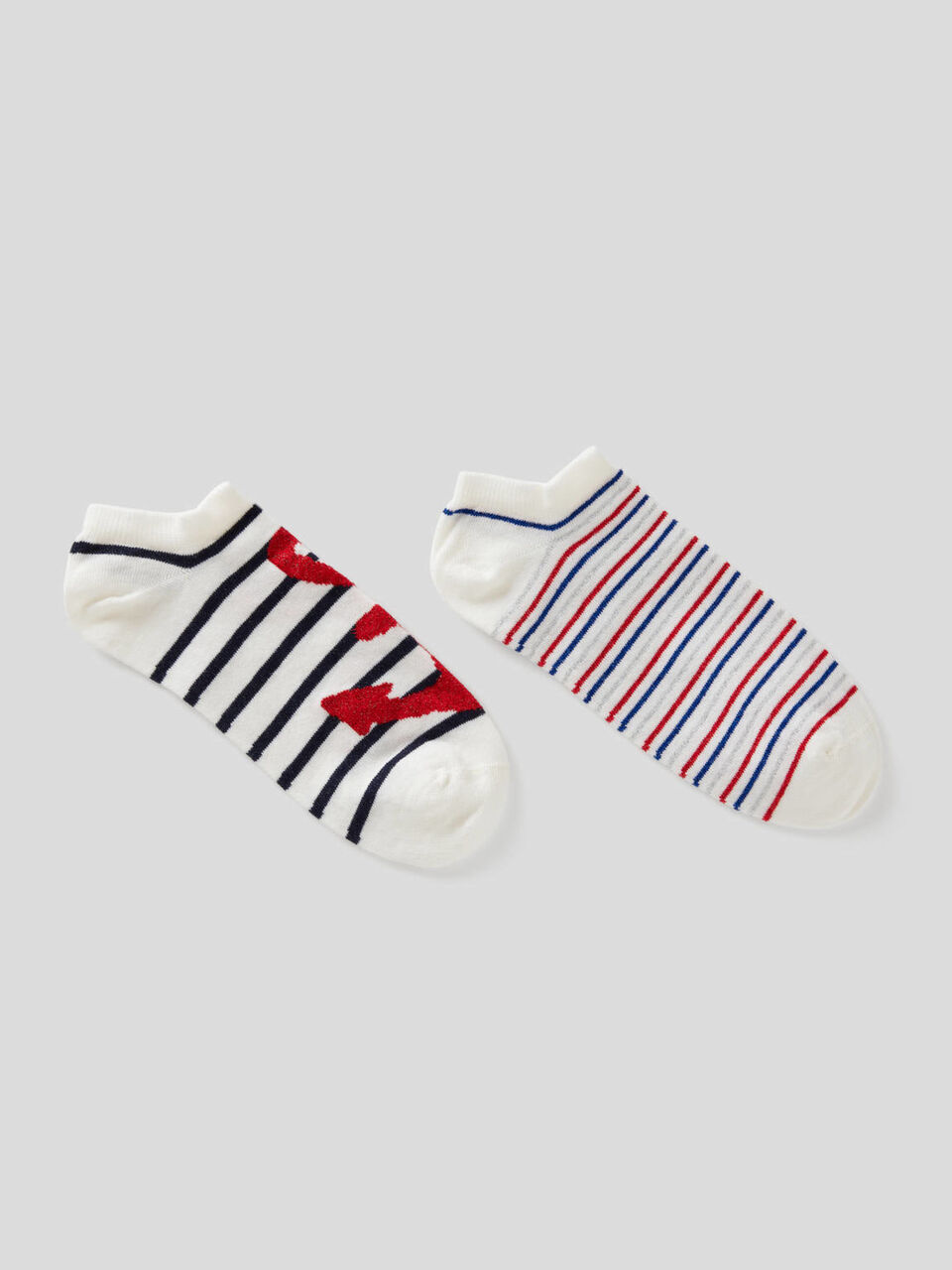 Deux paires de chaussettes en coton stretch image number 1