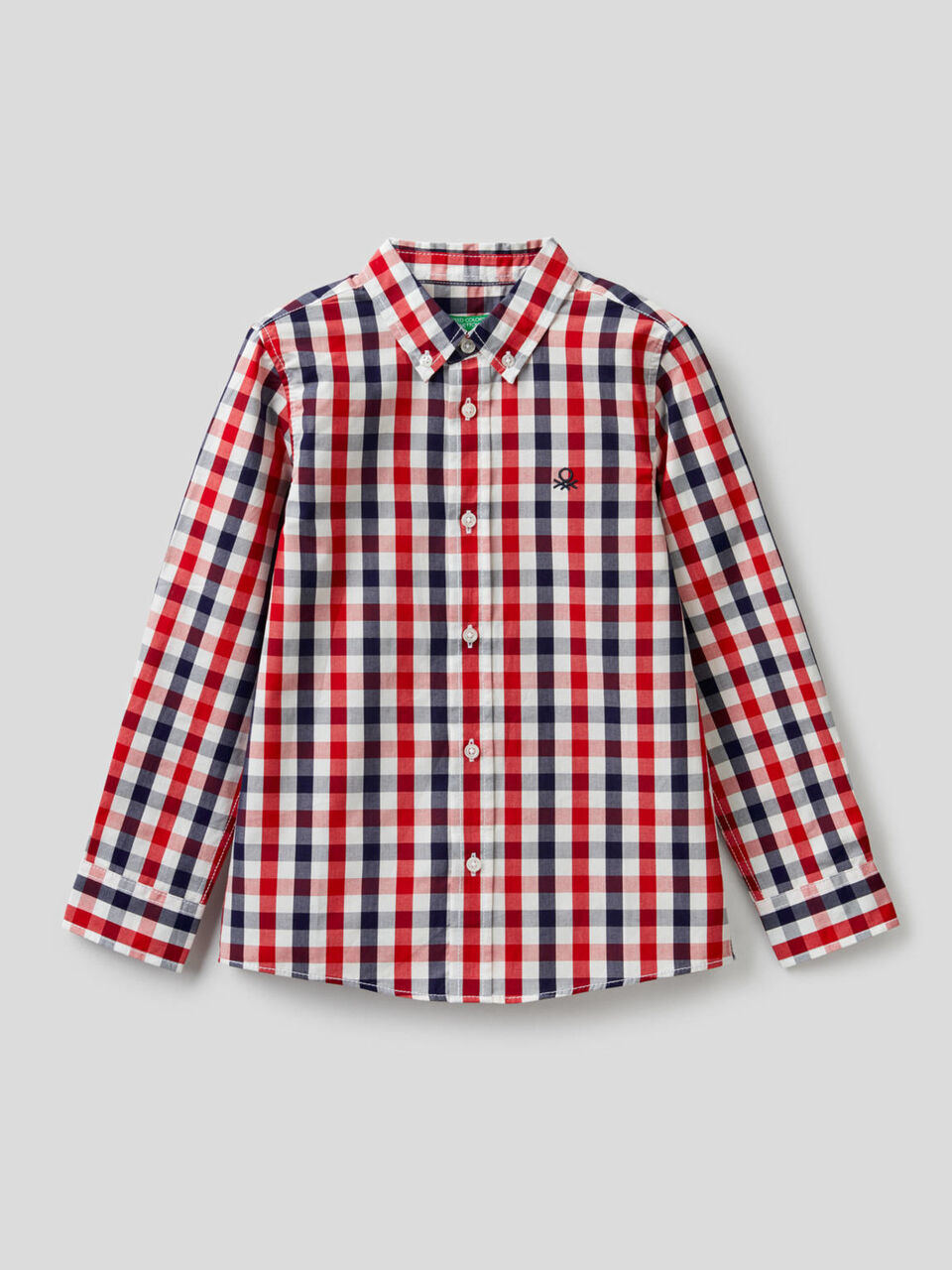 Chemise esprit sport en 100% coton image number 1