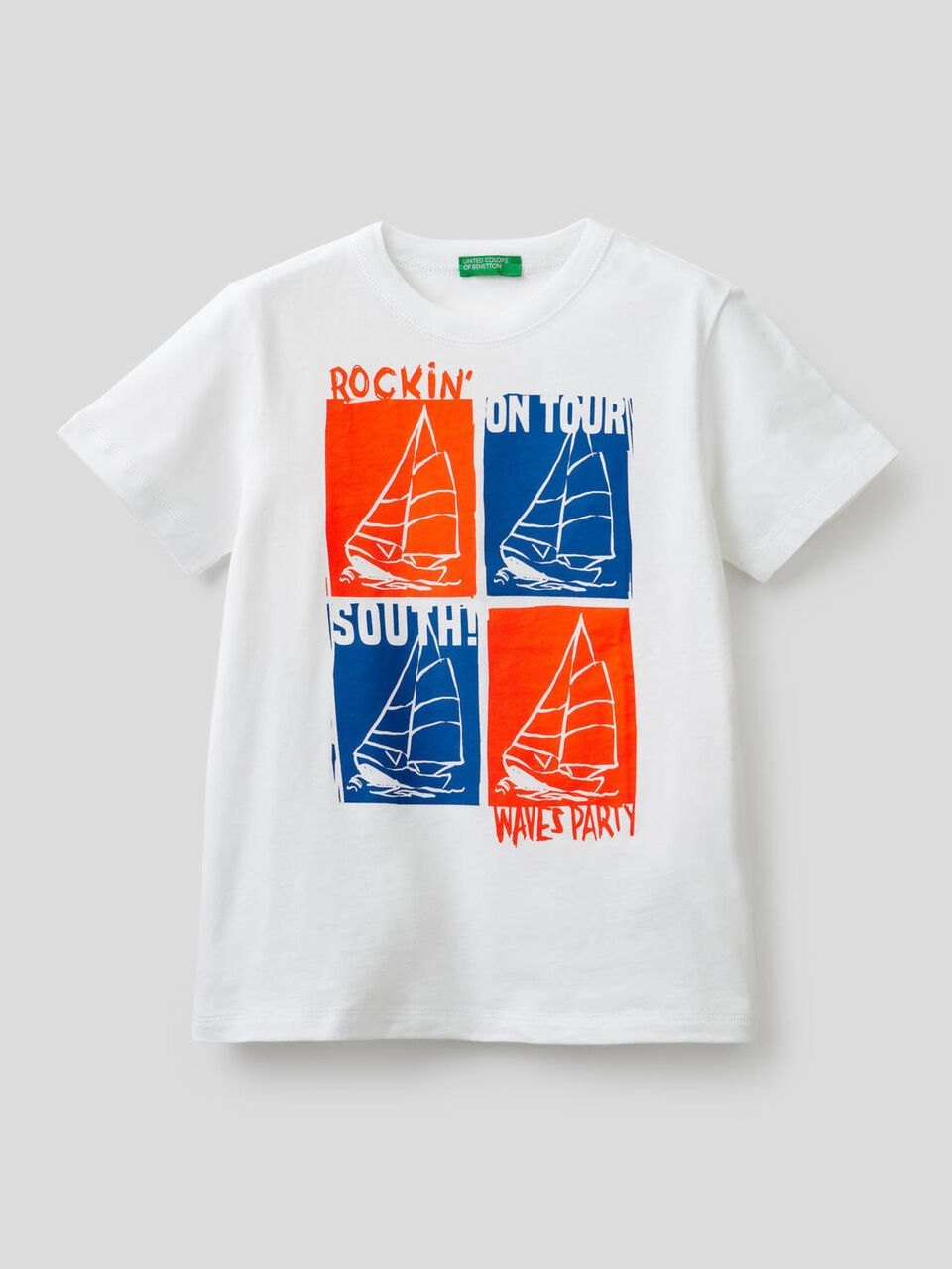 T-shirt 100% coton avec imprimé image number 1