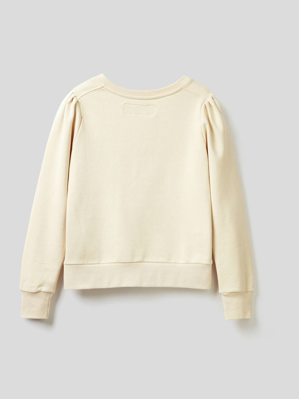 Sweat en coton bio avec broderie image number 2