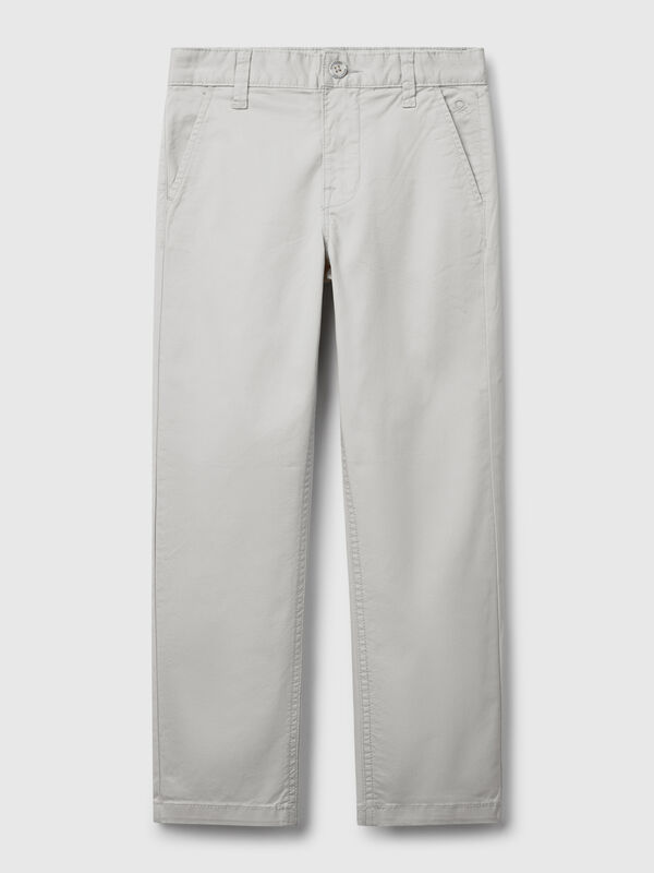 Chino coupe slim en coton stretch Garçon