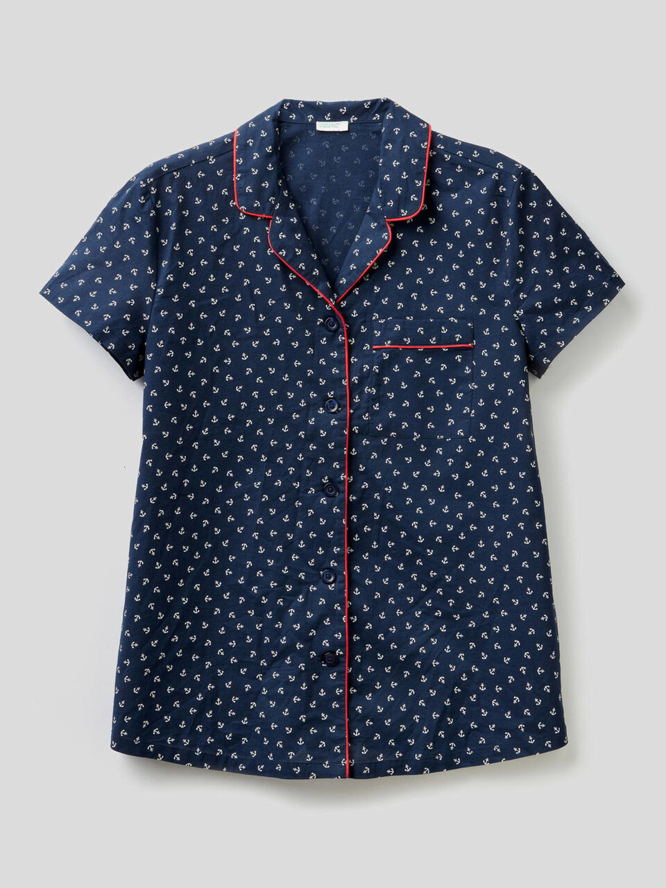 Chemise de pyjama en pur coton image number 1