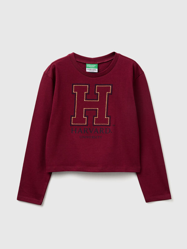 T-shirt coupe carrée ©Université Harvard Filles