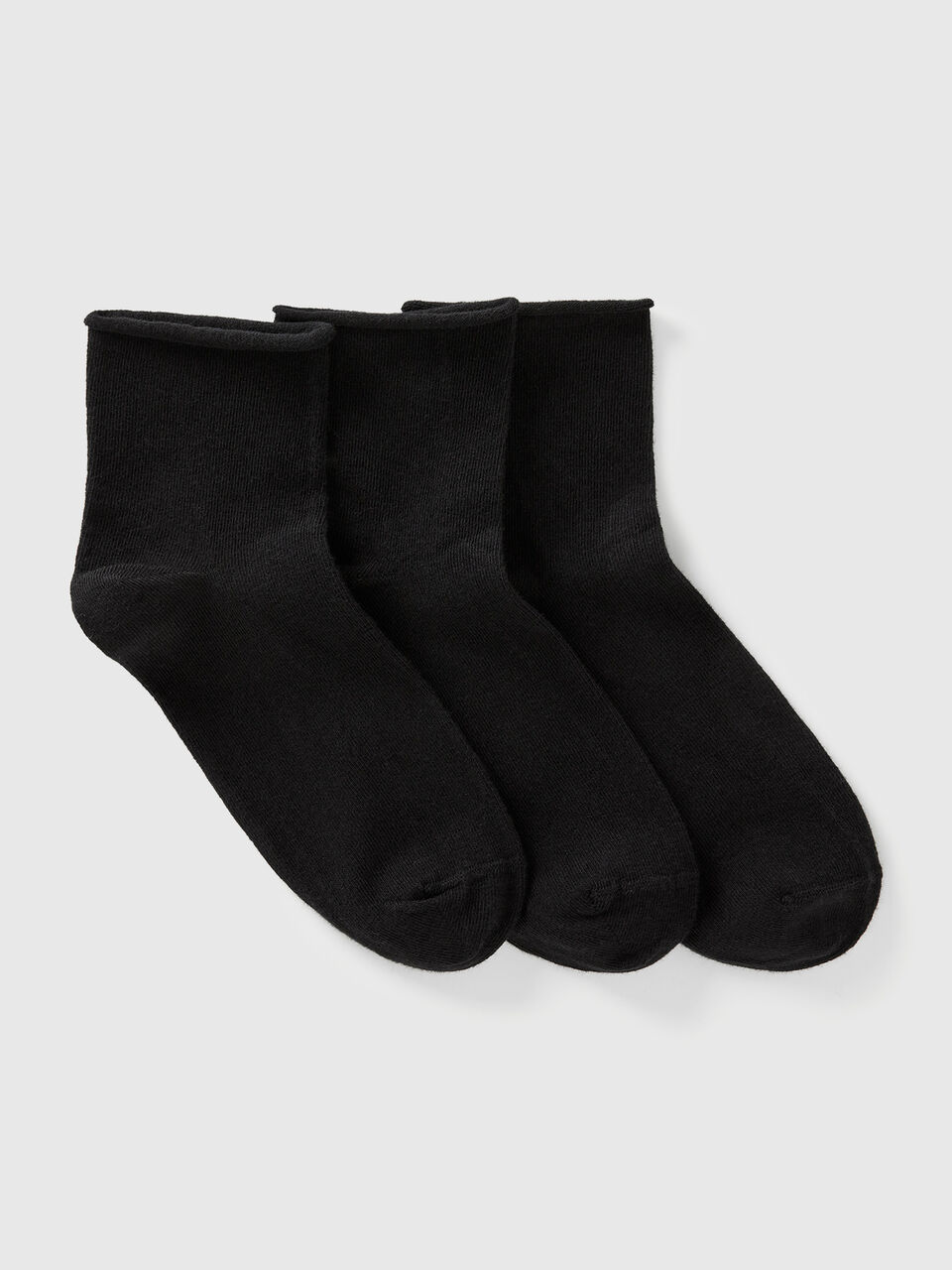 KNITTED SOCKS 3 PAIR Femme image number 1