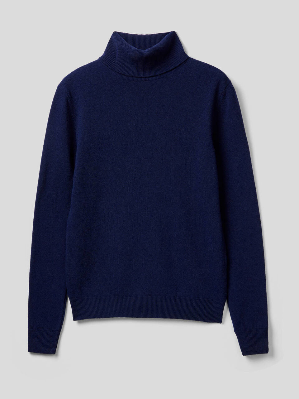 Pull chaud col roulé en pure laine vierge image number 1