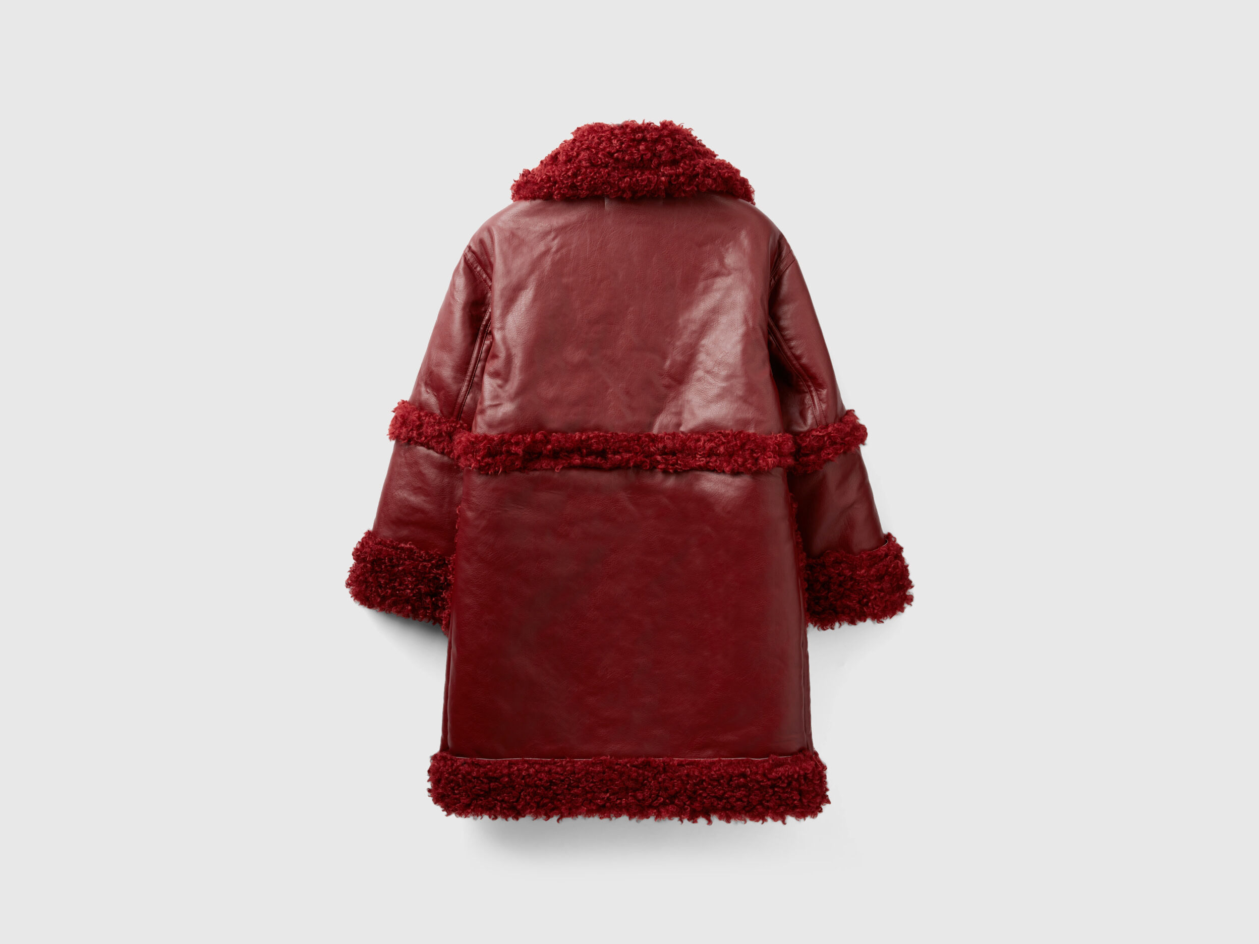Manteau sale enduit femme