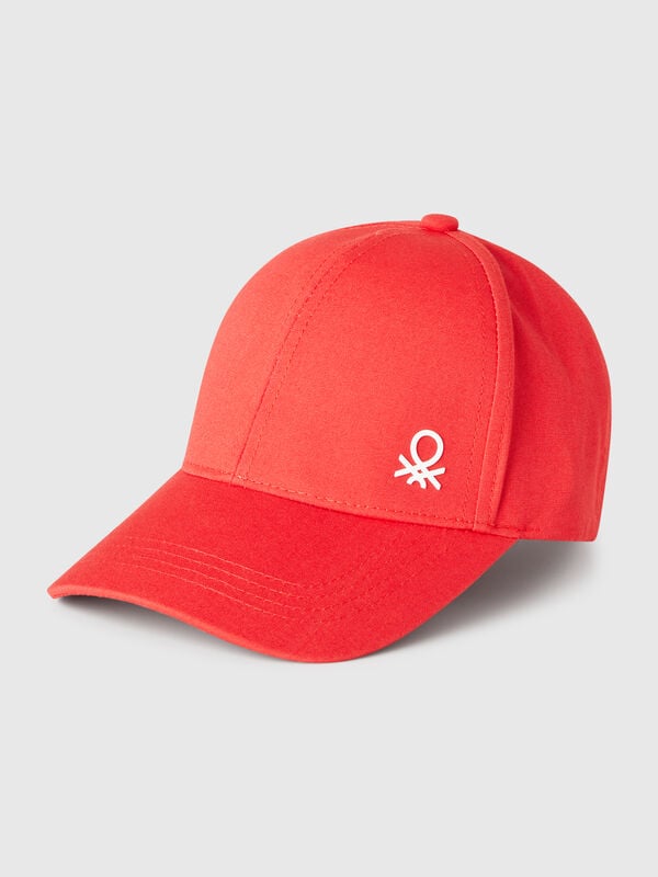 Casquette en coton avec logo Garçon