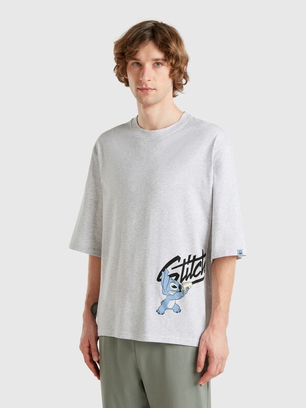 T-shirt Lilo & Stitch ©Disney en pur coton Homme