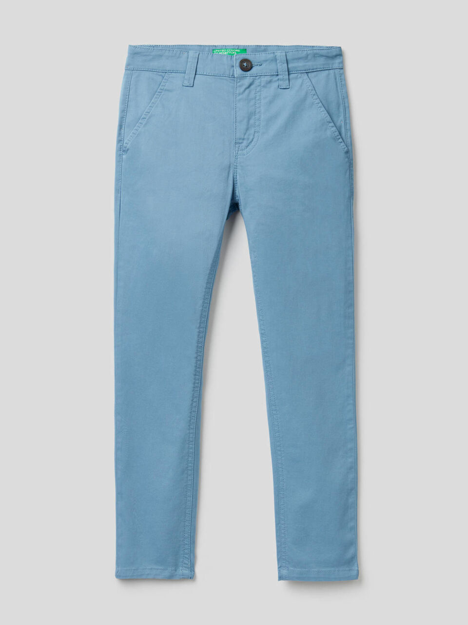 Chino coupe slim en coton stretch image number 1