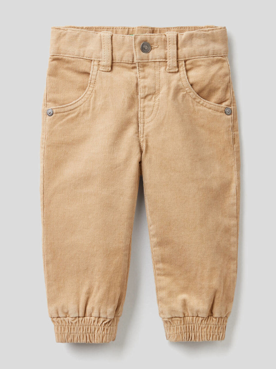 Pantalon en velours de coton stretch image number 1