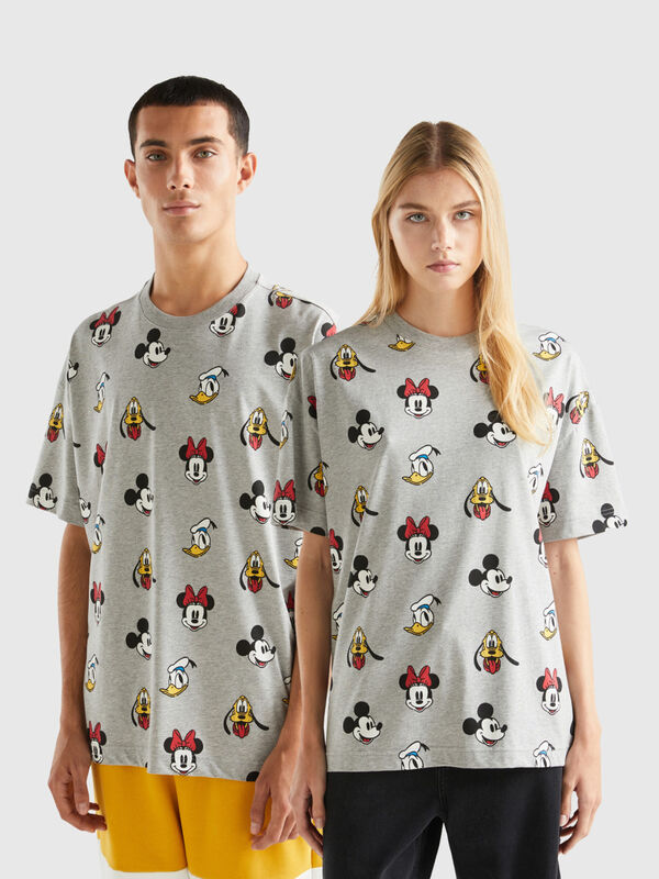 T-shirt gris clair Mickey & Friends