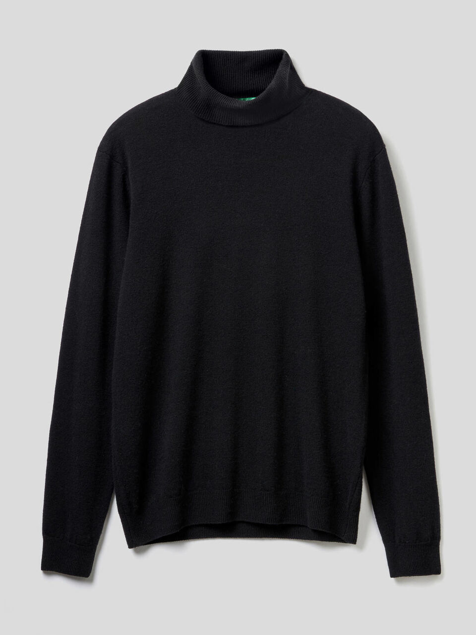 Pull col roulé en pure laine vierge image number 1