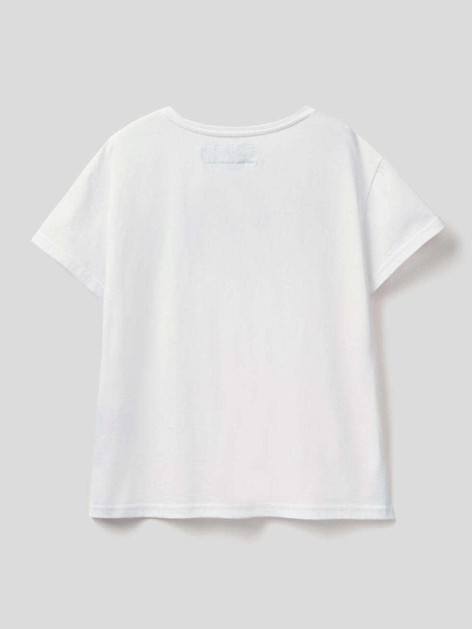 T-shirt 100% coton bio avec imprimé logo image number 2