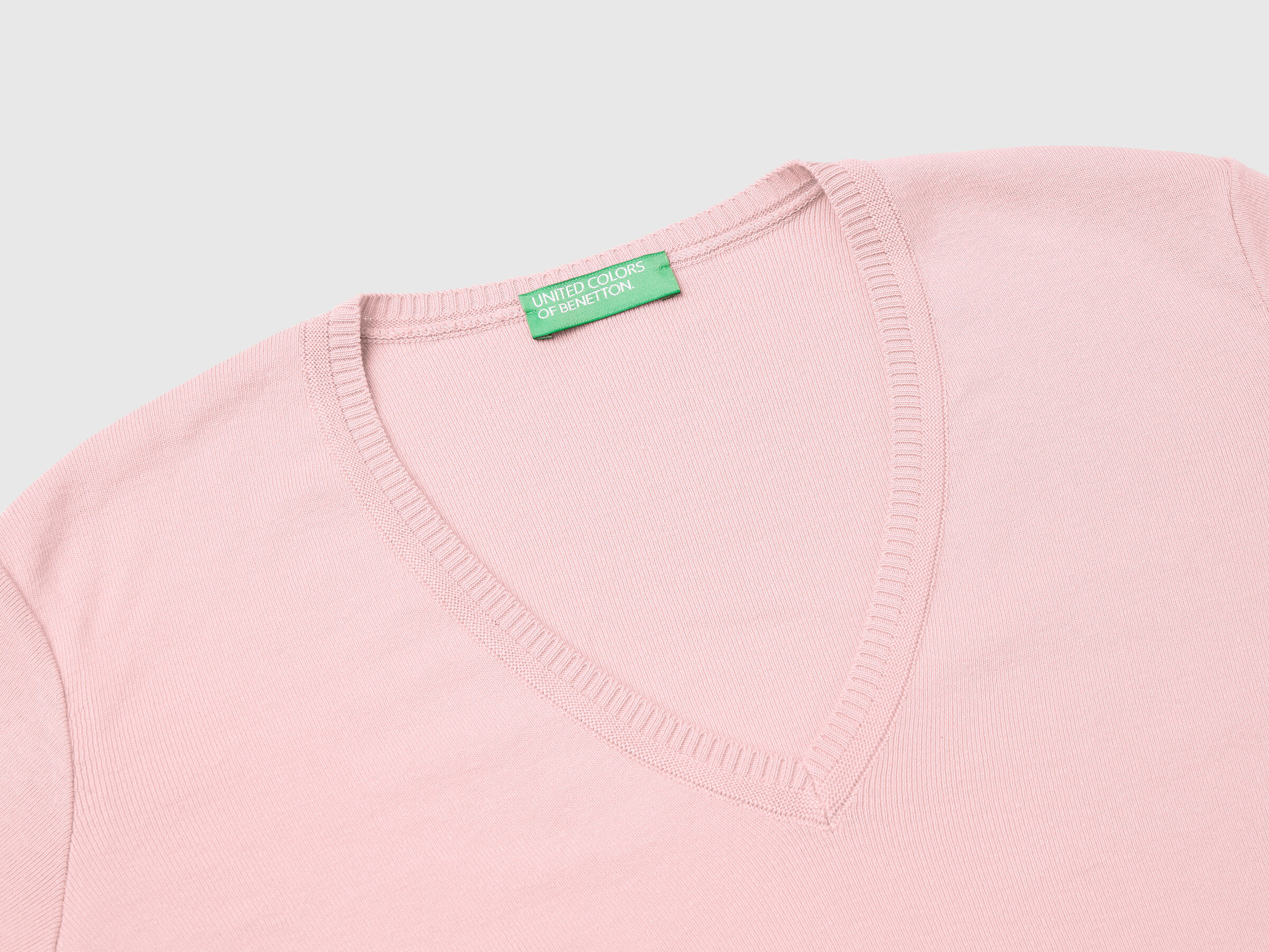 V NECK SWEATER L/S Femme image number 5