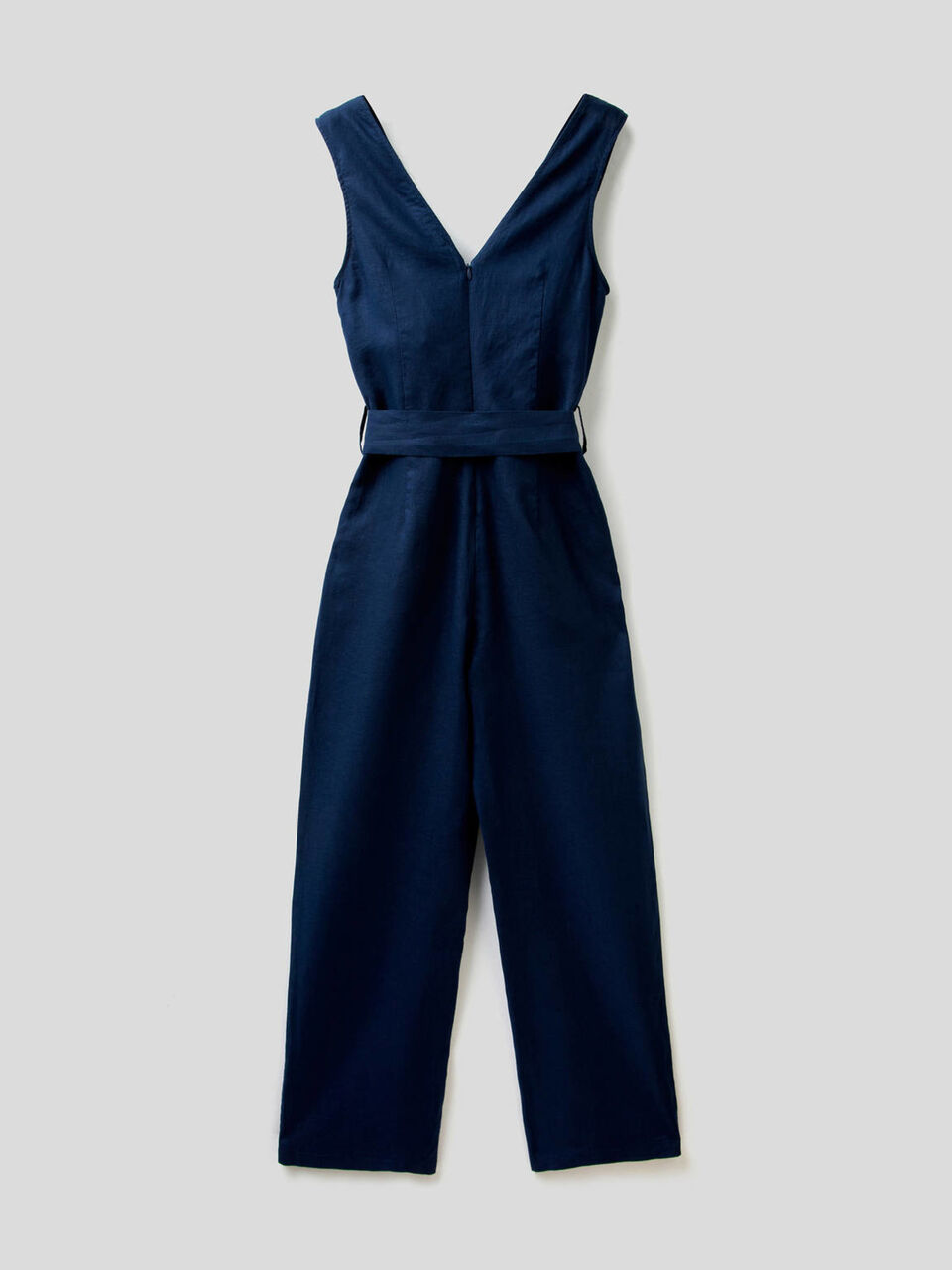 Combi-pantalon en pur lin image number 2