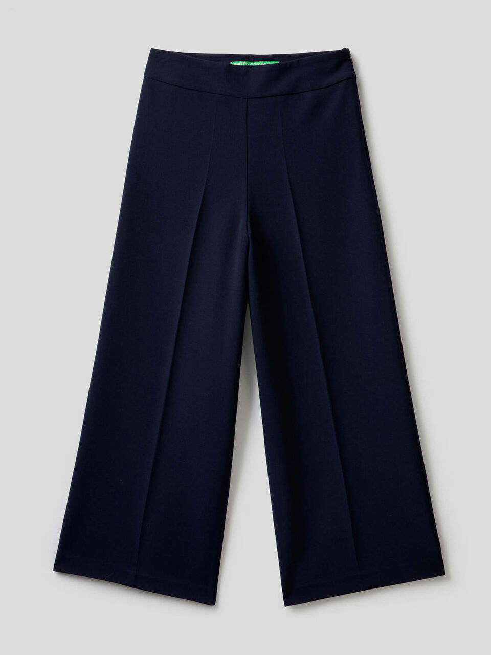Pantalon cropped à coupe large image number 1