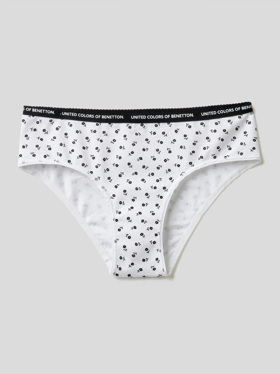 Shorty fantaisie en coton stretch image number 1
