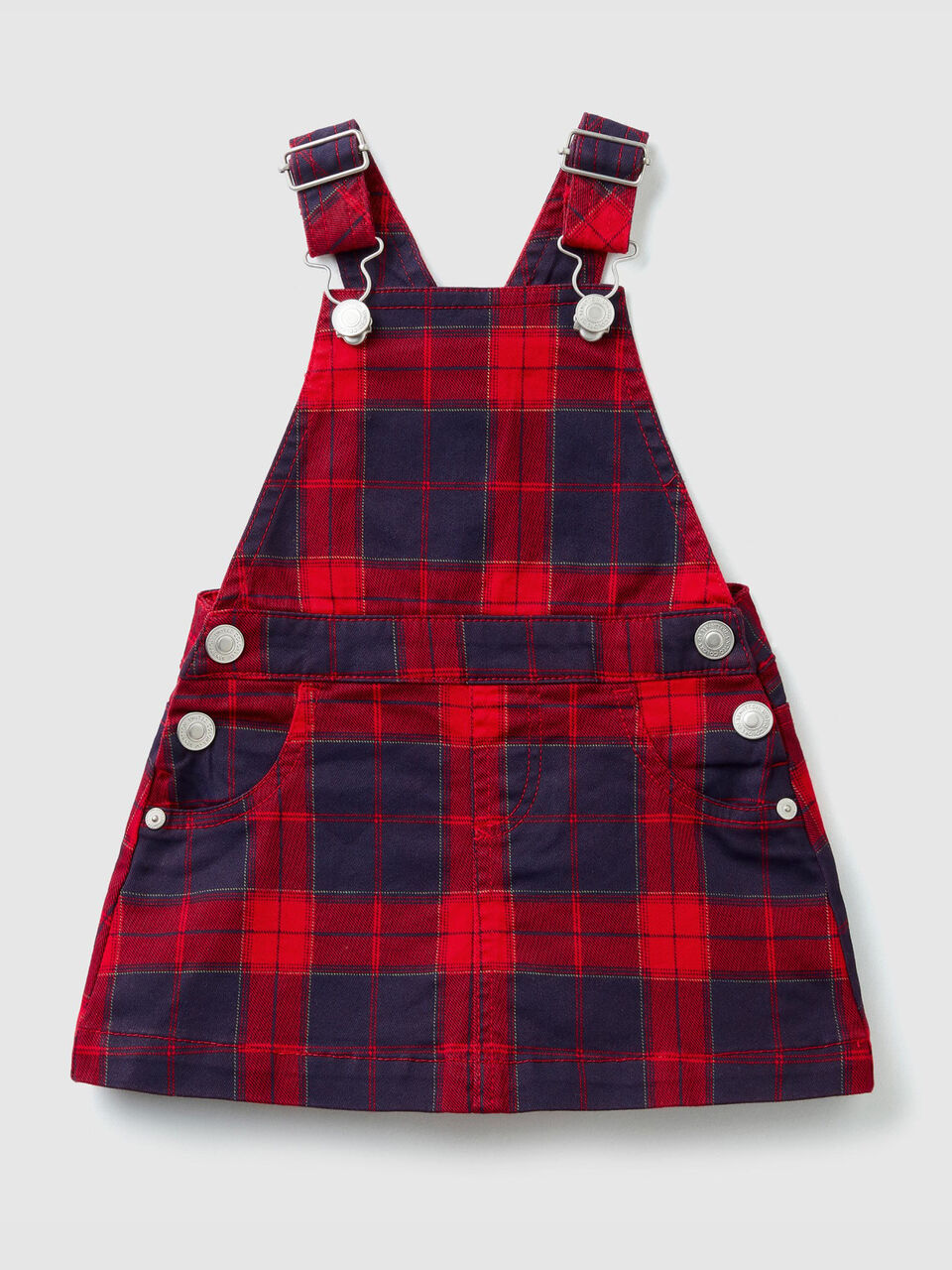 Jupe salopette tartan image number 1