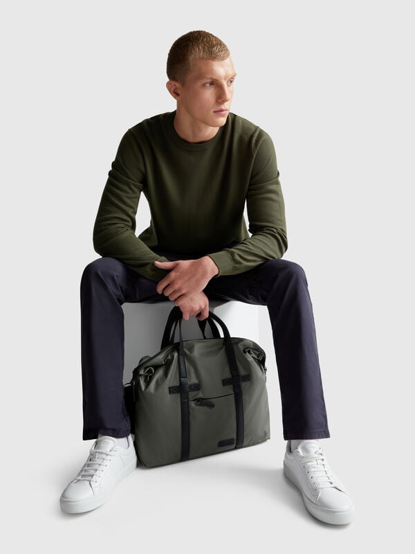 Pantalon chino slim en coton Homme