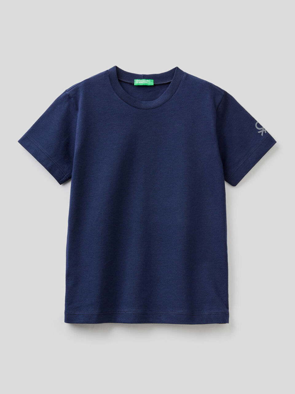 T-shirt en coton bio avec logo imprimé image number 1