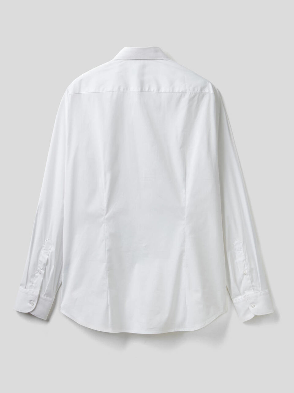Chemise coupe slim unie image number 2