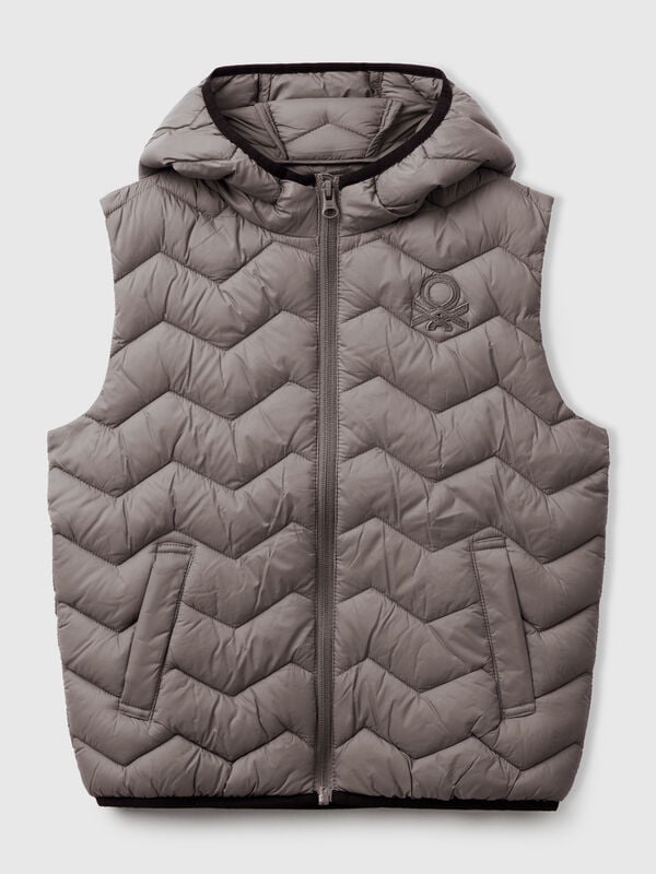 Gilet rembourré avec capuche Garçon