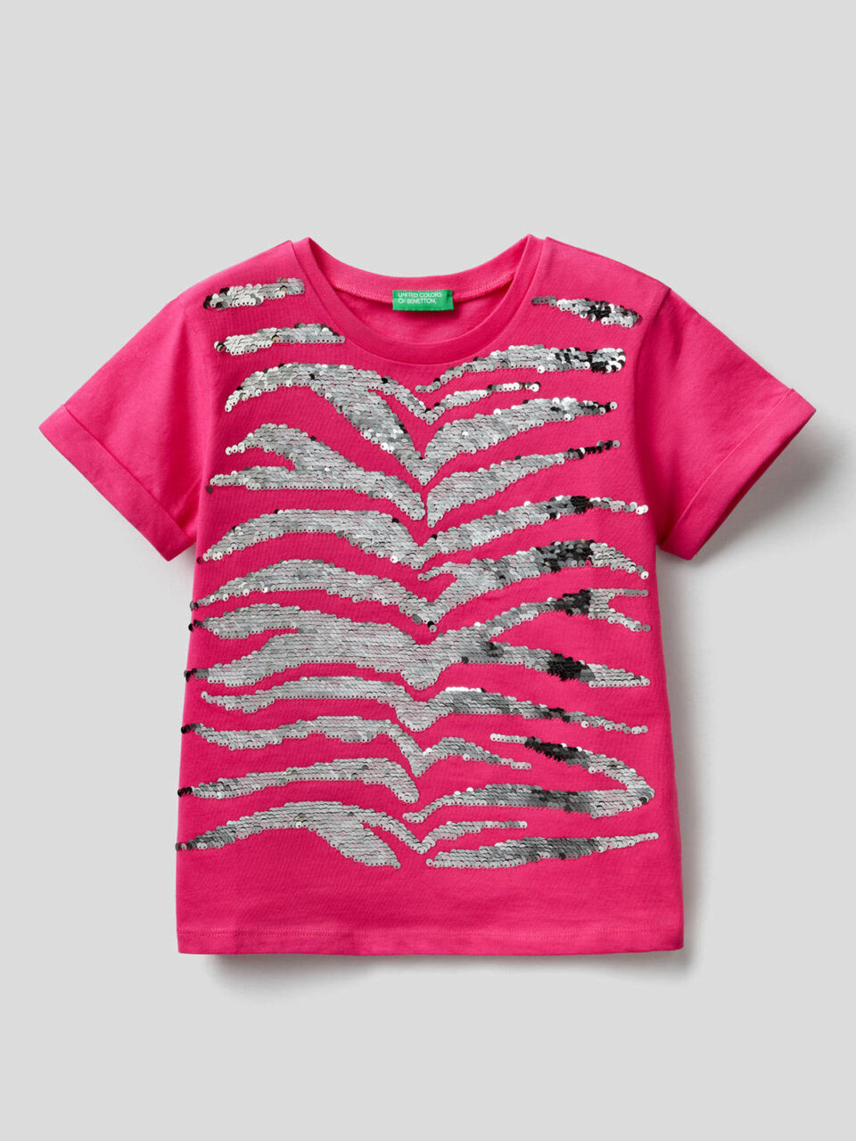 T-shirt avec paillettes image number 2