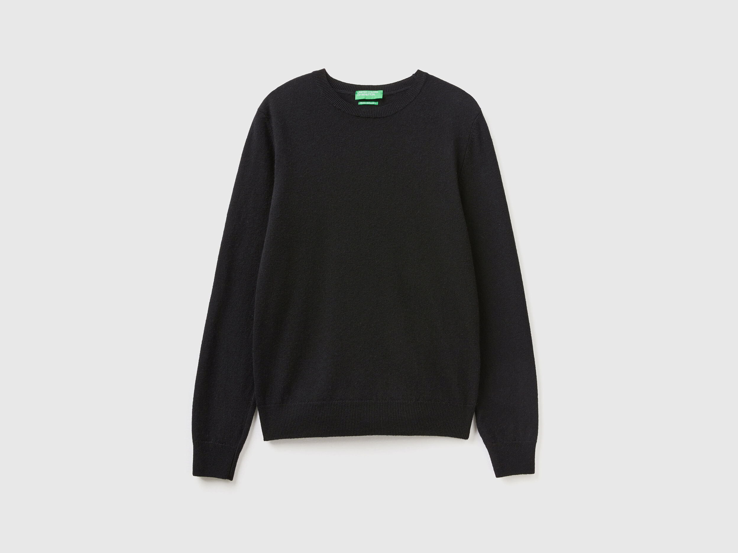 Pull noir laine femme store