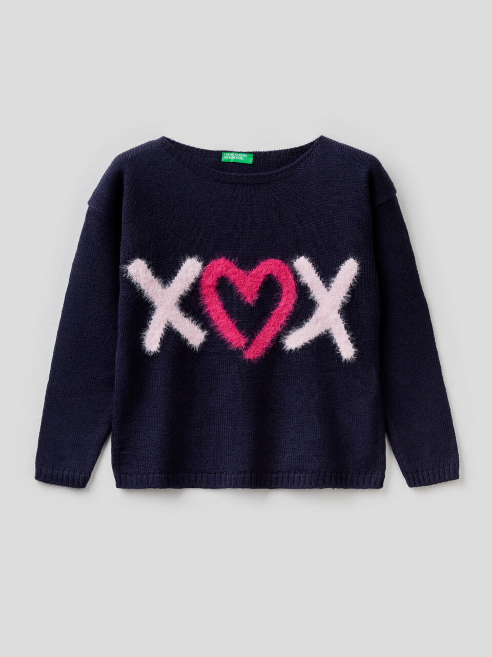 Pull avec motif à intarsia image number 1