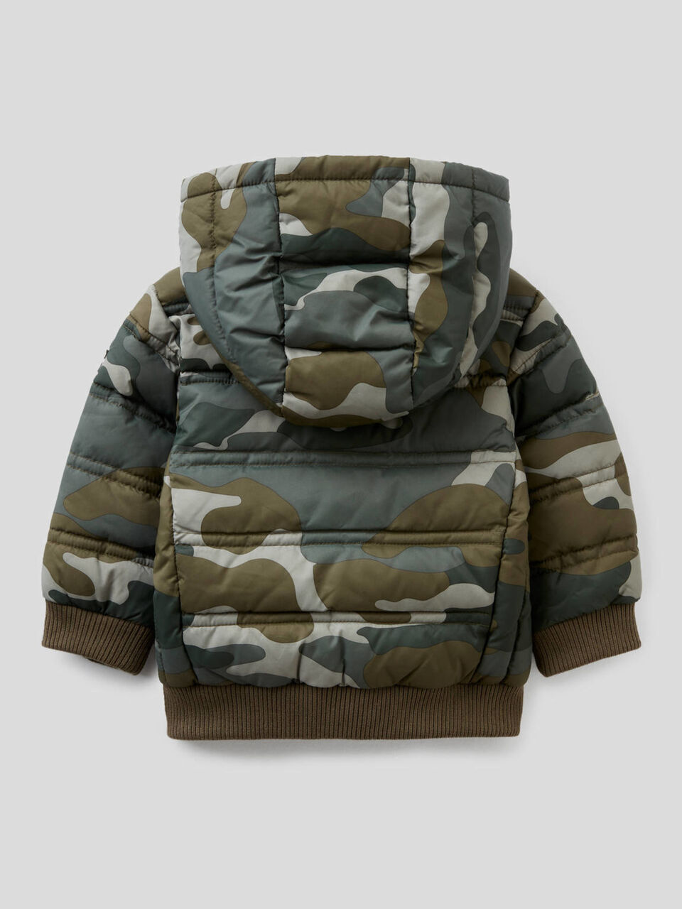 Blouson à motif avec capuche image number 2