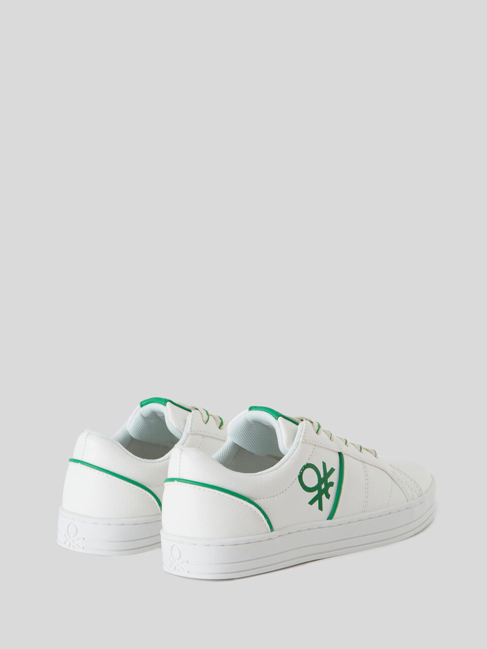 Sneakers avec lacets et logo image number 2