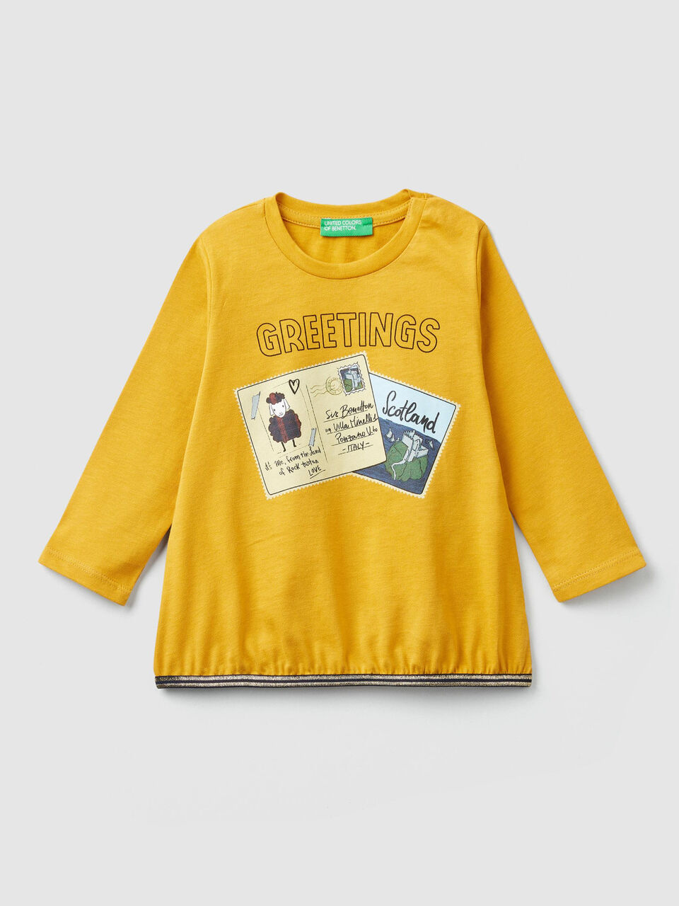 T-shirt imprimé cartes postales image number 1