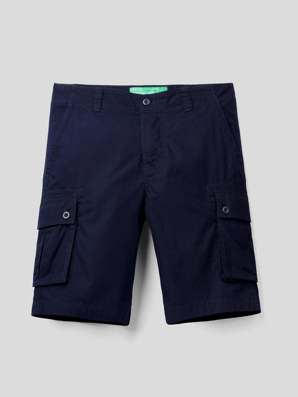 Bermuda cargo en pur coton image number 1