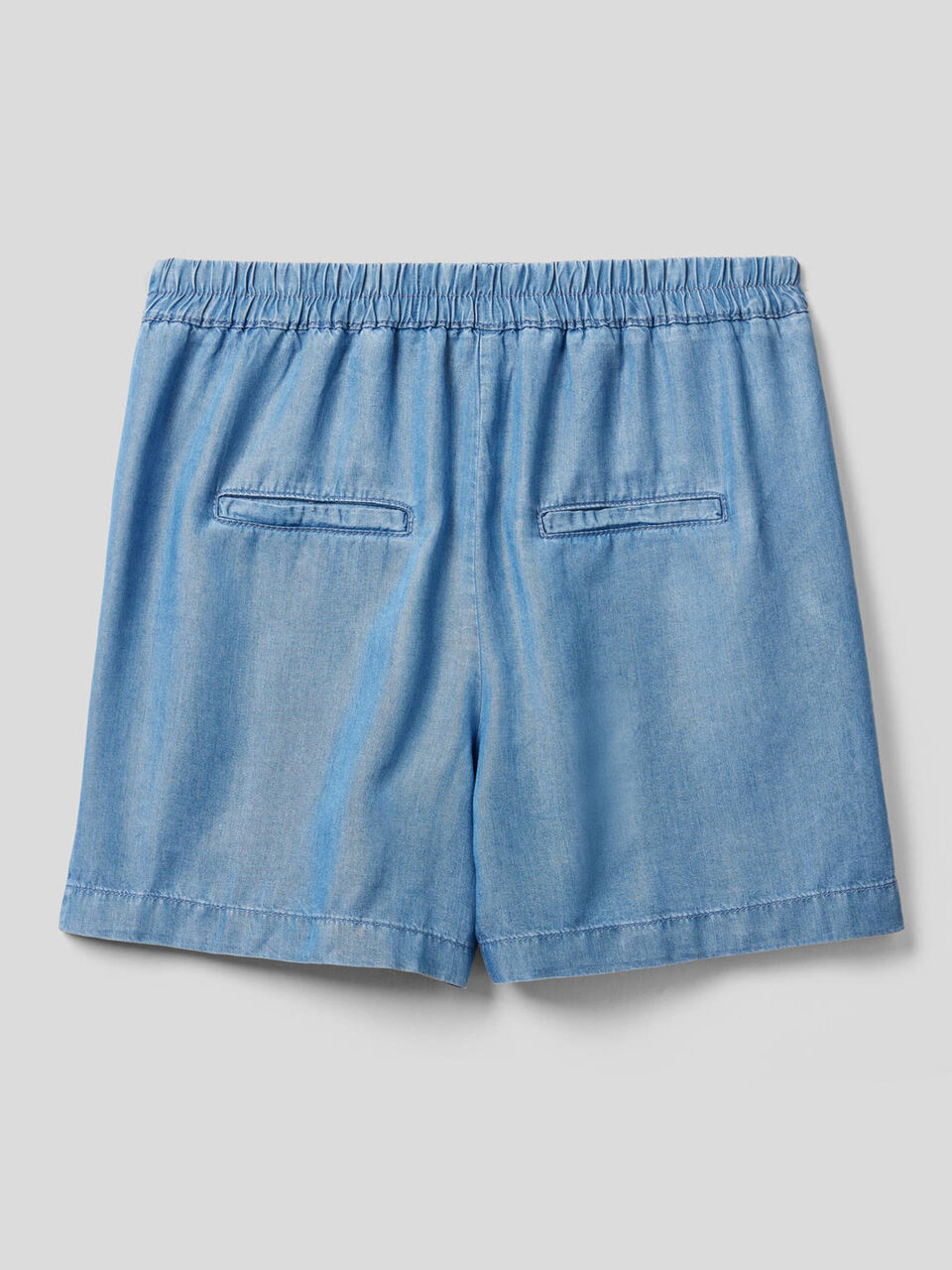 Short fluide effet jeans image number 2