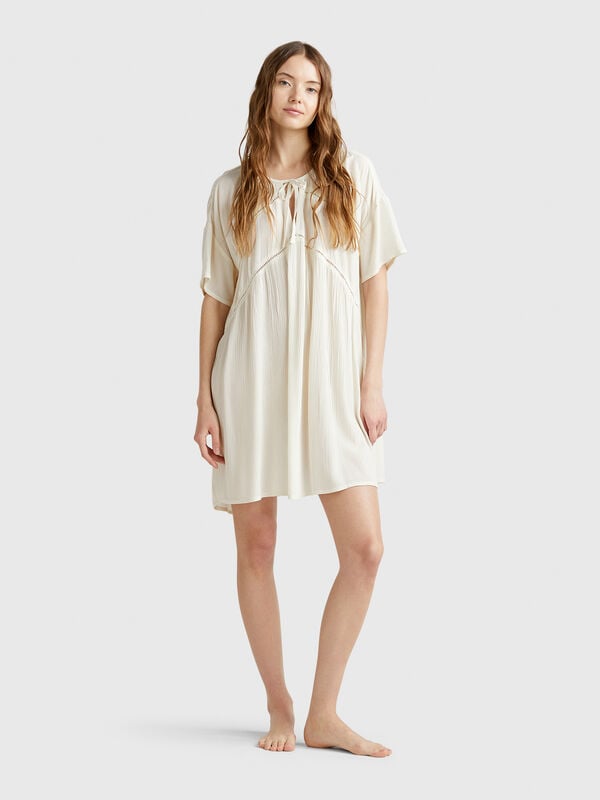 Robe courte ample Femme