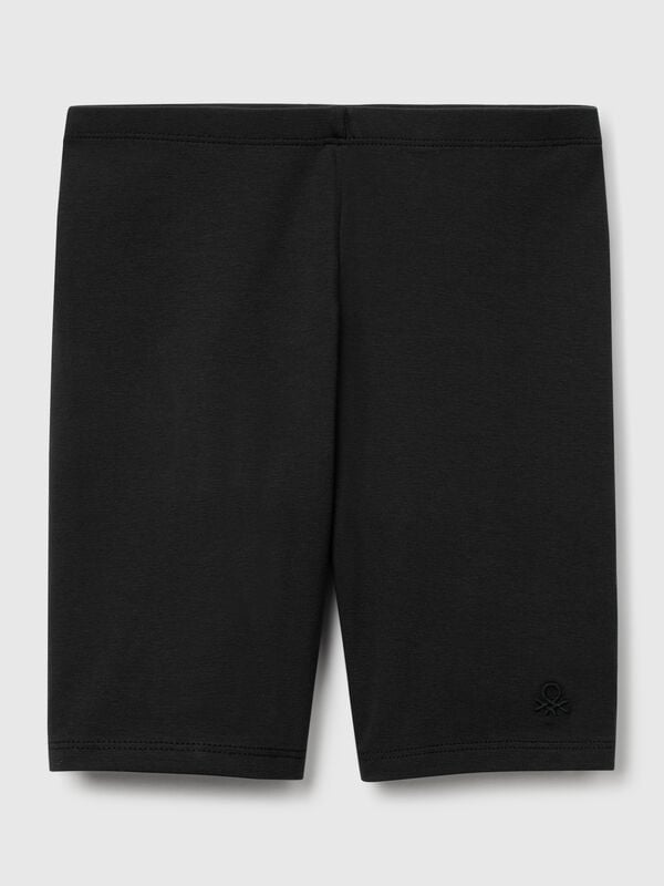 Legging court en coton stretch Filles