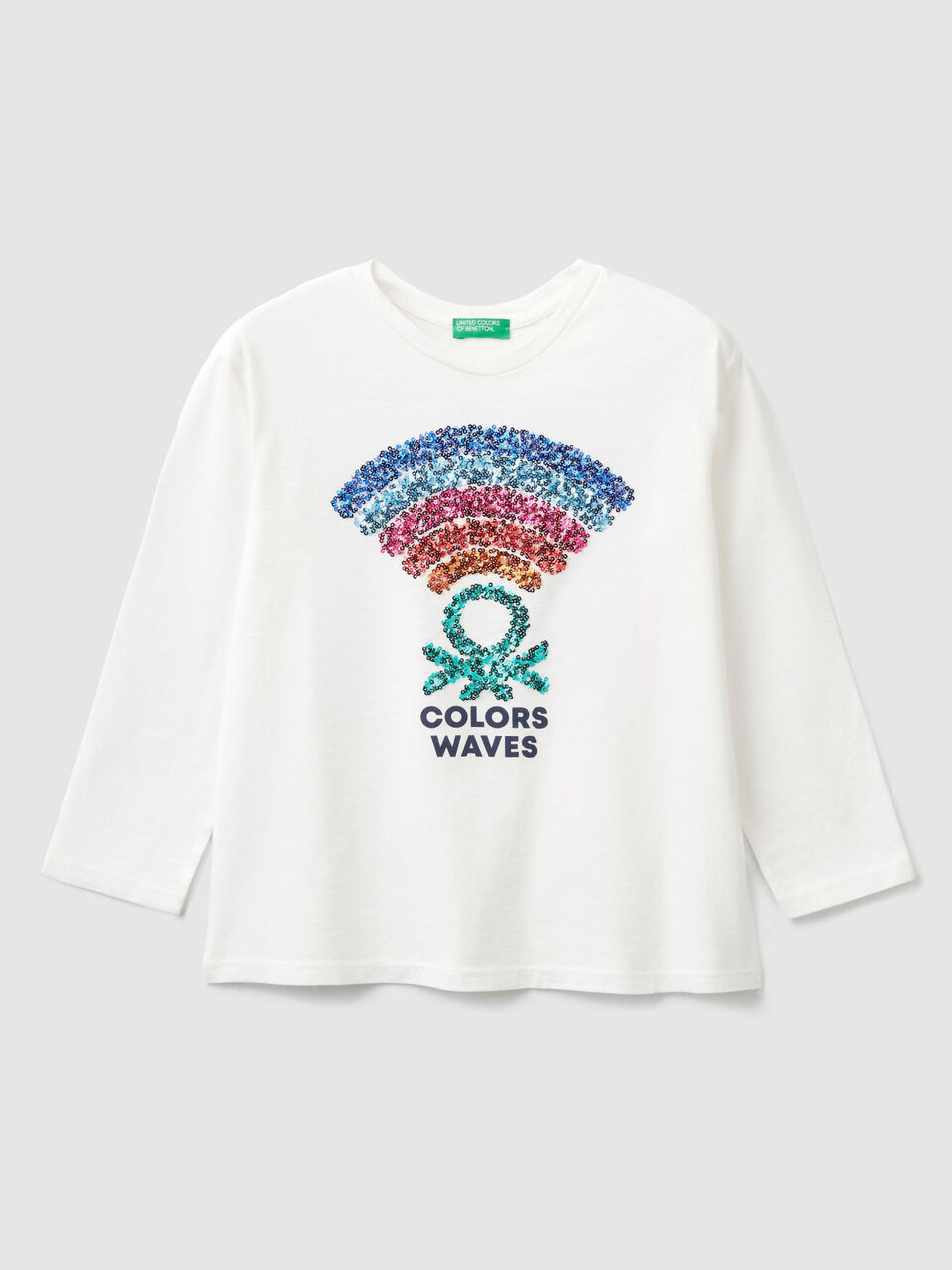 T-shirt avec paillettes image number 1